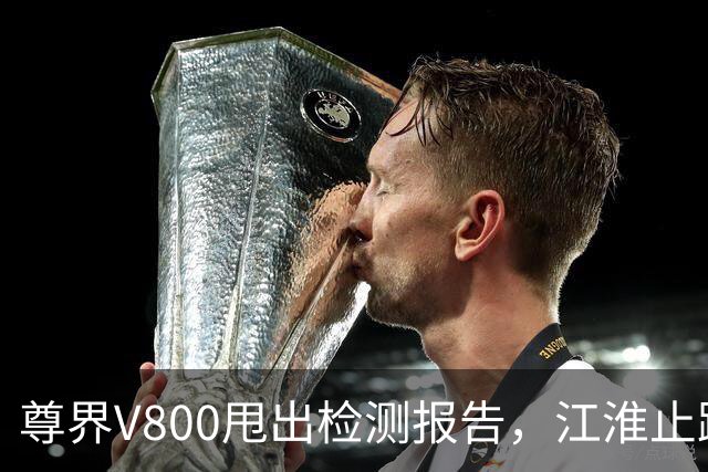 尊界V800甩出检测报告，江淮止跌了