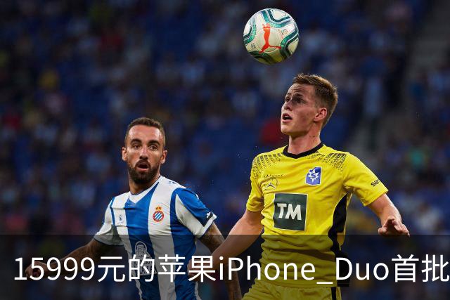 15999元的苹果iPhone Duo首批秒空：刚进官网就排到12月了
